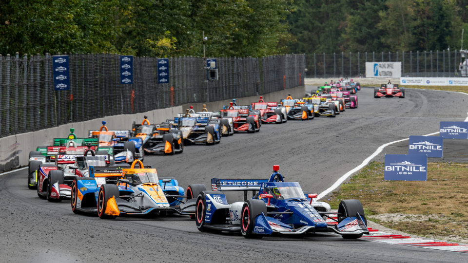 Robert Wickens on track