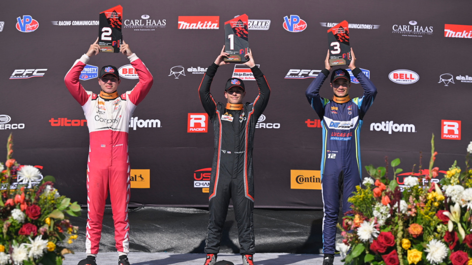 Musella Edges Champion Jeffers  in Exciting USF2000 Finale