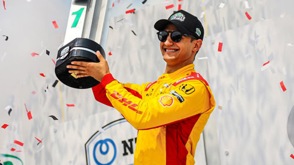 Palou Runs Season Win Total to Seven at Iowa Speedway