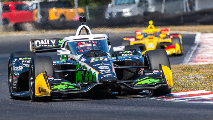 Robert Wickens on track
