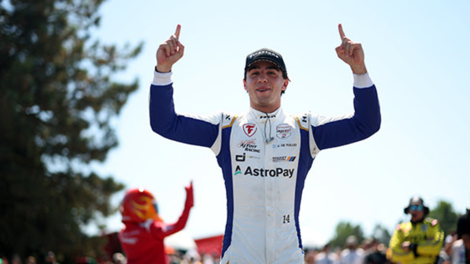 De Tullio Converts Qualifying Pace Into Portland Victory