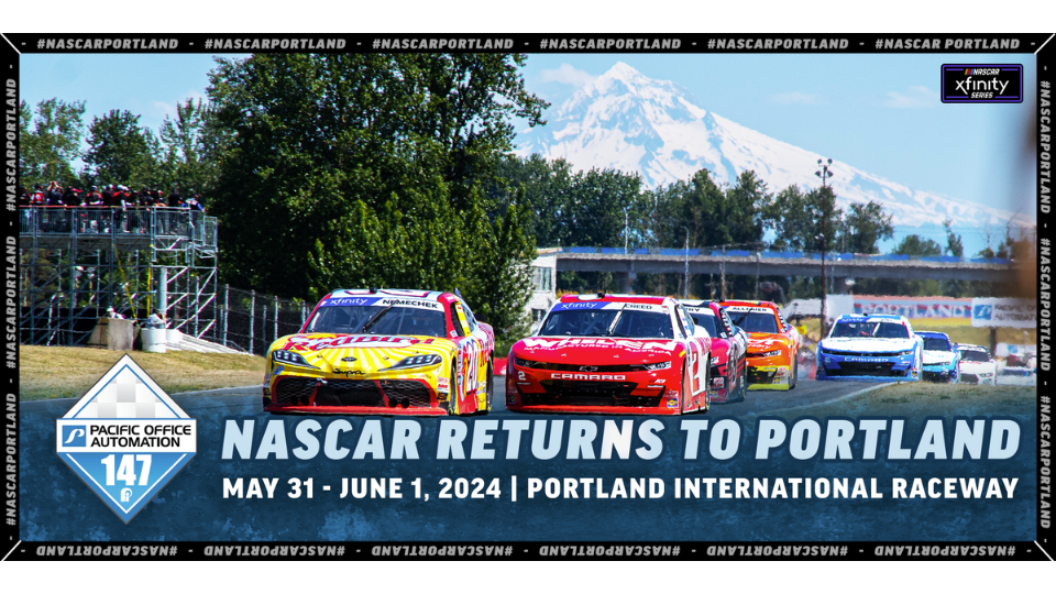 NASCAR announces date for Xfinity Series' third annual trip to Portland International Raceway in 2024