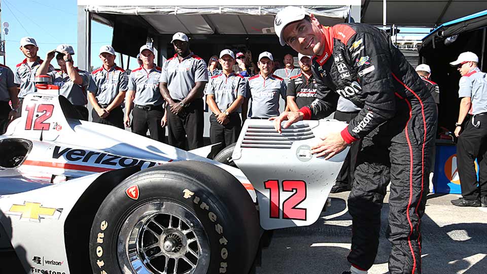 Will Power gets the pole at the Grand Prix of Portland